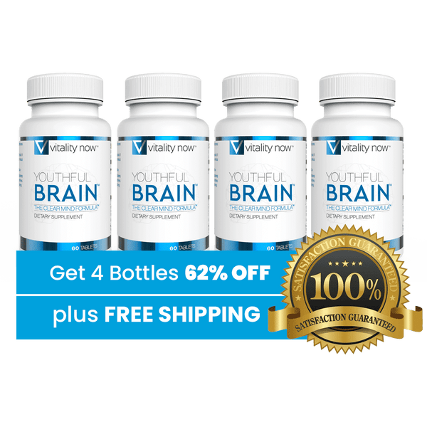 4 Bottles of Youthful Brain